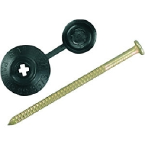 Wickes Profile Sheeting Nails 70mm Black PK20 £5.49