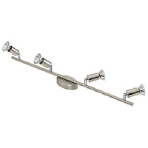 Eglo Buzz Spotlights Chrome 4 Bar