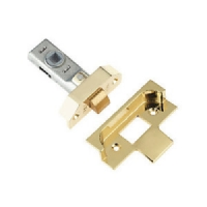 Yale P-M999-PB-64 Rebated Tubular Latch 64mm Brass &pound;2.48