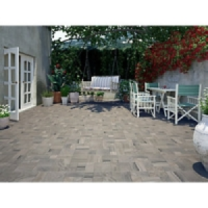 Wickes Modular Stone Effect Black Porcelain Floor Tile 436x4