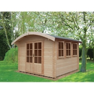 Shire Kilburn Log Cabin 12x12ft
