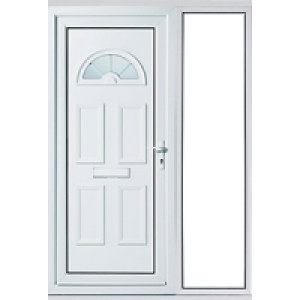 Wickes Carolina 1 Sidleight uPVC Door Set 2085x1520mm Right