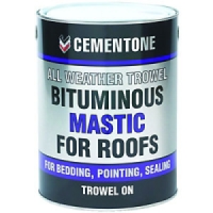 Cementone Multi-Purpose Bitumen Mastic For Roofs 5L £22.49