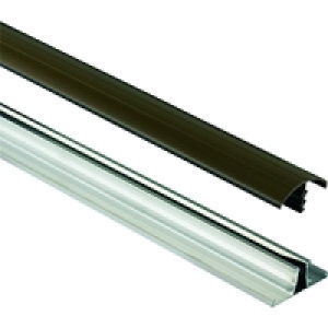 Wickes Brown Universal Glazing Bar For Polycarbonate Sheets