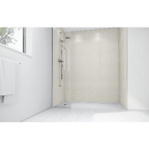 Wickes Pearl Gloss Laminate Panel 2400x900mm SQ £200.00