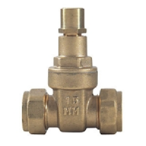 Lockshield Gate Valve 22mm