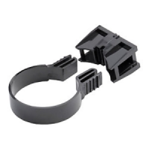 Wickes Adjustable Downpipe Clip Blk Pk 10 £20.99