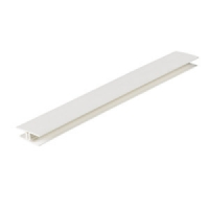 Wickes PVCu White Cladding Joint Bead 2500mm £2.99