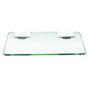 Wickes Rectangular Glass Shelf 300mm