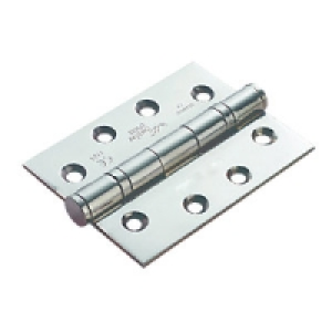 4FireDoors Ball Bearing Hinges Chrome 102x76x3mm PK3