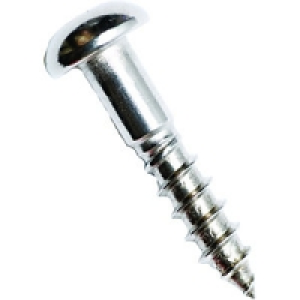Wickes S/Steel Roundhead Woodscrews No.10x23mm Pack 10 £2.29