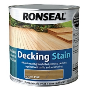 Ronseal Ultra Tough Deck Stain Rustic Pine 2.5L £23.99