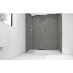 Wickes Lunar Grey Laminate 1700x900mm 2 sided Shower Panel K £600.00