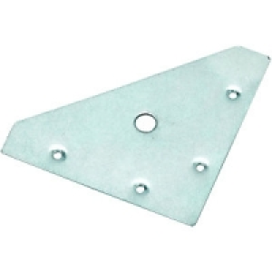 Wickes 83mm Zinc Plated Corner Bracket Pack 4 £5.78