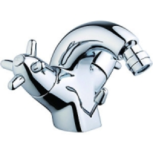 Wickes Distill Mono Bidet Mixer Tap Chrome