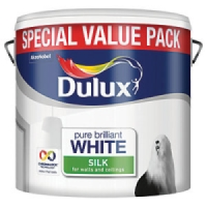 Dulux Special Value Silk Paint Pure Brilliant White 6L