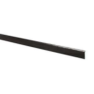 Wickes PVCu Black Cloaking Profile 45x2500mm Pack 5