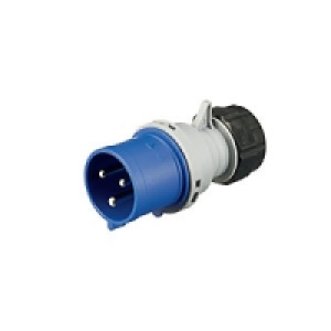 MK Industrial Plug 250V 32A K9033BLU