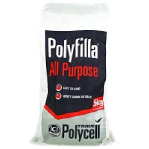 Polycell All Purpose Polyfilla Trade Powder Filler 5Kg £11.75