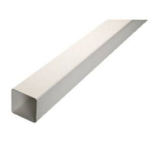 Wickes White Squareline Downpipe Length 4000mm £8.79