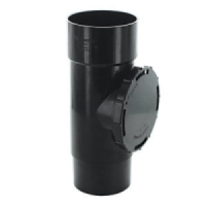 Wickes Roundline 68mm Access Pipe Black &pound;10.99