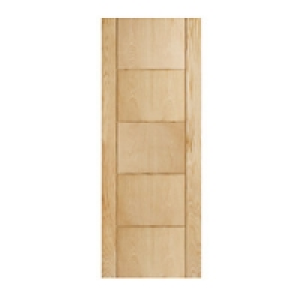 Wickes Thame Internal Fire Door Oak Veneer Door 5 Panel 1981