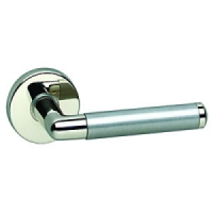 Urfic Vienna Lever On Rose Polished Nickel