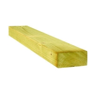 Wickes Treated Kiln Dried C16 Regularised 45x95x3000mm Singl