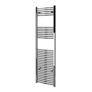 Kudox Towel Radiator 500 x 1800mm Curved Chrome £104.99