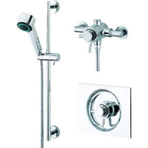 Wickes Narran Thermostatic Mixer Shower Chrome £198.99