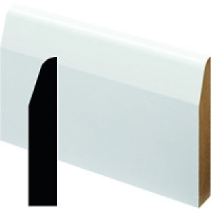 Wickes Fully Finished MDF Chamfered Skirting 14.5x94x2400mm £10.75