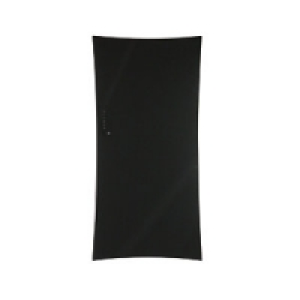 Wickes Star Glass Radiator Black Water 1063 x 532mm