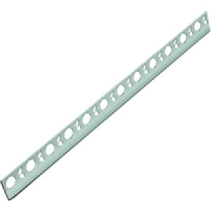 Wickes Tile Trim Brushed Silver Effect Anodised Aluminium 12