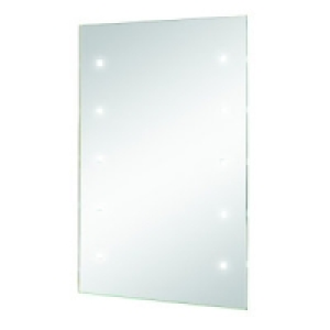 Wickes Small Rectangular LED Bathroom Mirror £39.99