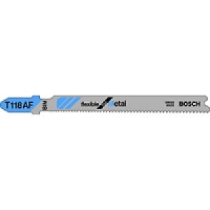 Bosch T118AF Metal Jigsaw Blade Pack 5 £7.49