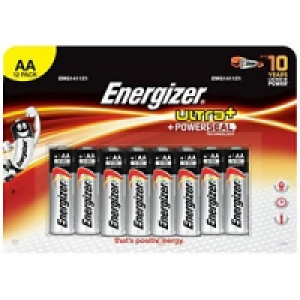 Energizer Ultra Plus Batteries AA 12 Pack £4.99