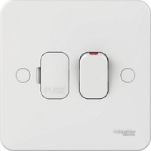 Lisse 13A DP Switched FCU White