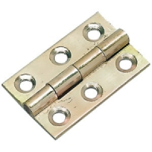 Wickes Butt Hinge Solid Brass 38mm 2 Pack £2.19