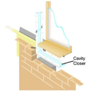 Wickes Cavity Closer 2.5m Pack 6 £79.99