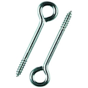 Wickes Vine Eyes 75mm Pack 10 &pound;2.29