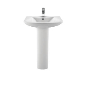 Wickes Trapano Basin with Full Pedestal 600mm £175.00