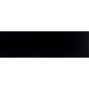 Wickes Function Black Matt Plank Ceramic Wall Tile 148x498mm