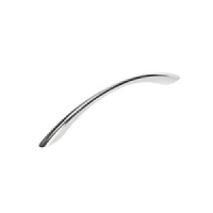 Wickes Tapered Bow Handles Polished Chrome Finish 112mm 6 Pa &pound;12.59