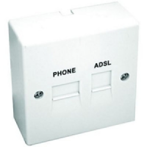 Maxview ADSL & Telephone Surface Extension Socket