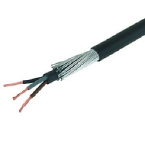 Wickes 3 Core Steel Wire Armoured Cable 1.5mm x 25m £31.30