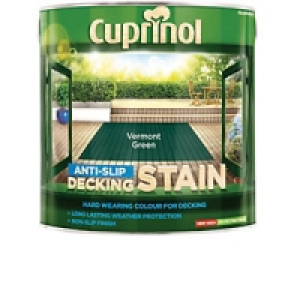 Cuprinol Anti-slip Deck Stain Vermont Green 2.5L &pound;27.99