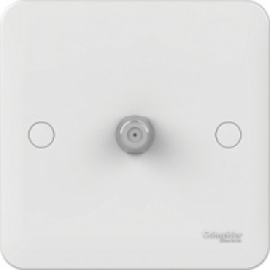 Lisse SINGLE SATELLITE F TYPE White