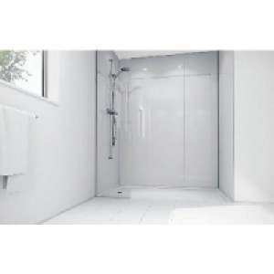 Wickes White Acrylic 900 x 900mm 2 Sided Shower Panel Kit £850.00