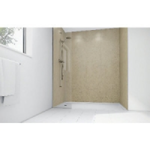Wickes Lava Stone Laminate 1700x900mm 2 sided Shower Panel K