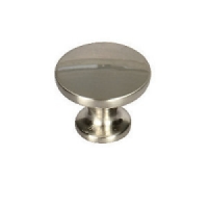 Wickes Victorian Knobs Brushed Nickel Finish 30mm 6 Pack £10.49